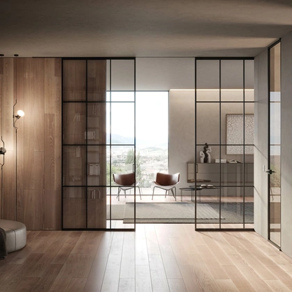 Porta per interni Luna Scorrevole di RES Italia