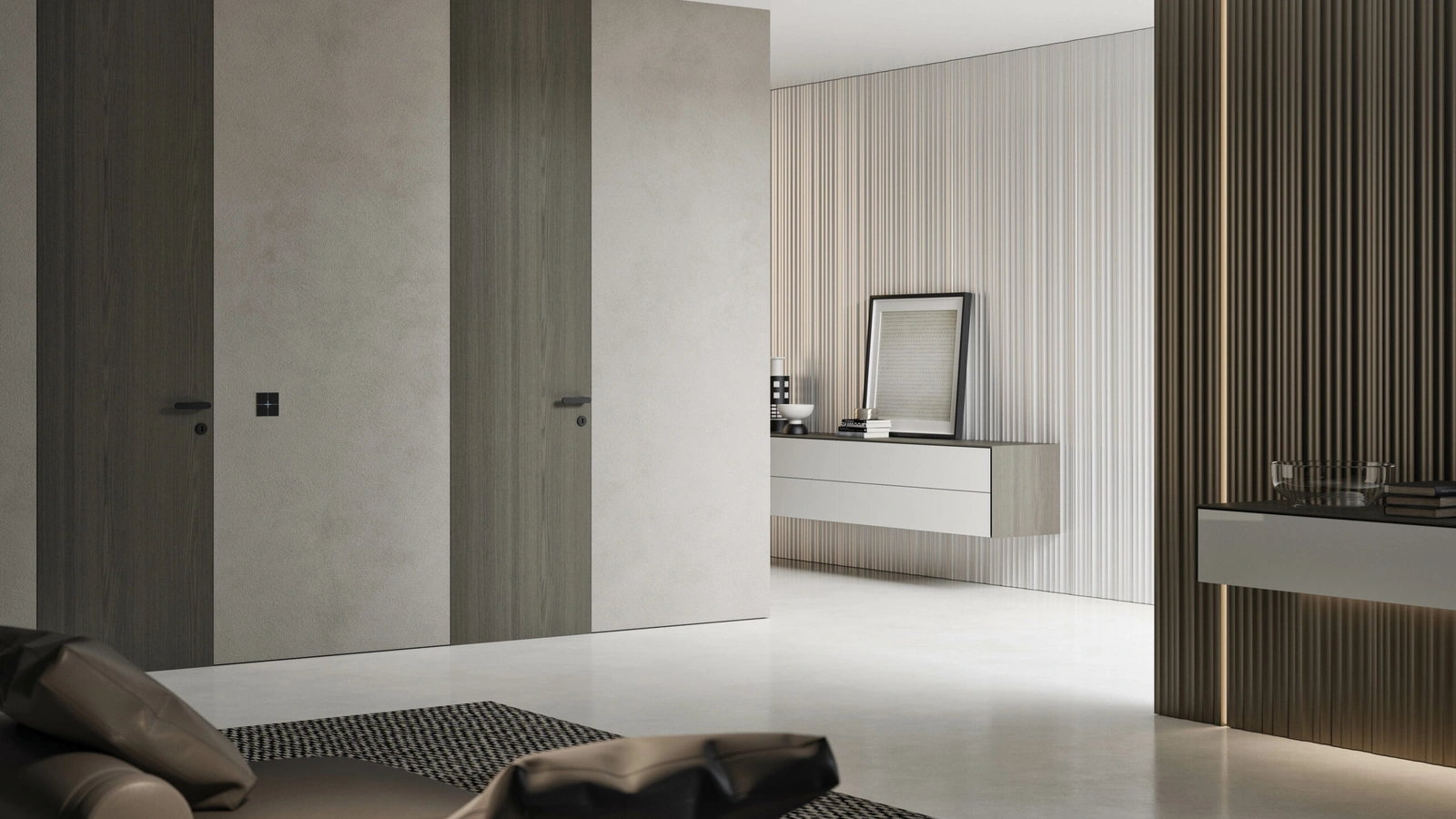 Porta per interni Miss Filo Muro di RES Italia