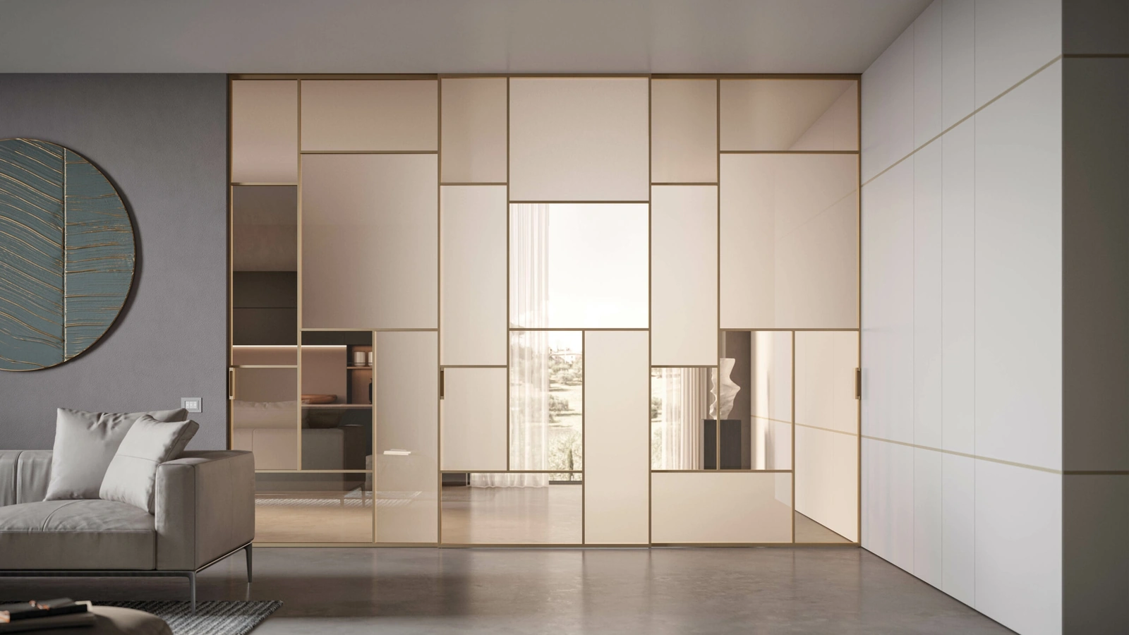 Porta per interni Selene Scorrevole di RES Italia