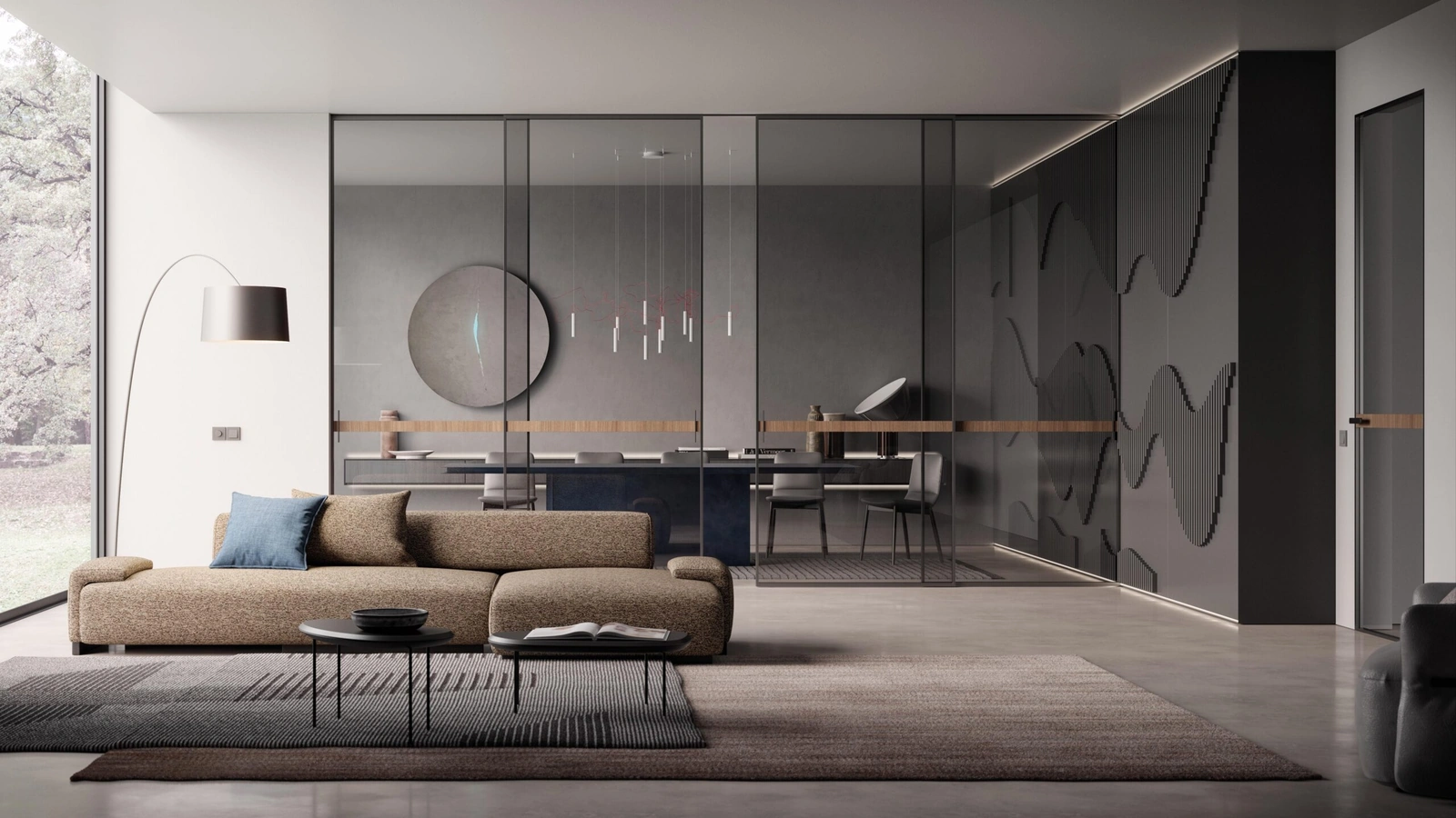 Porta per interni Selene Scorrevole di RES Italia