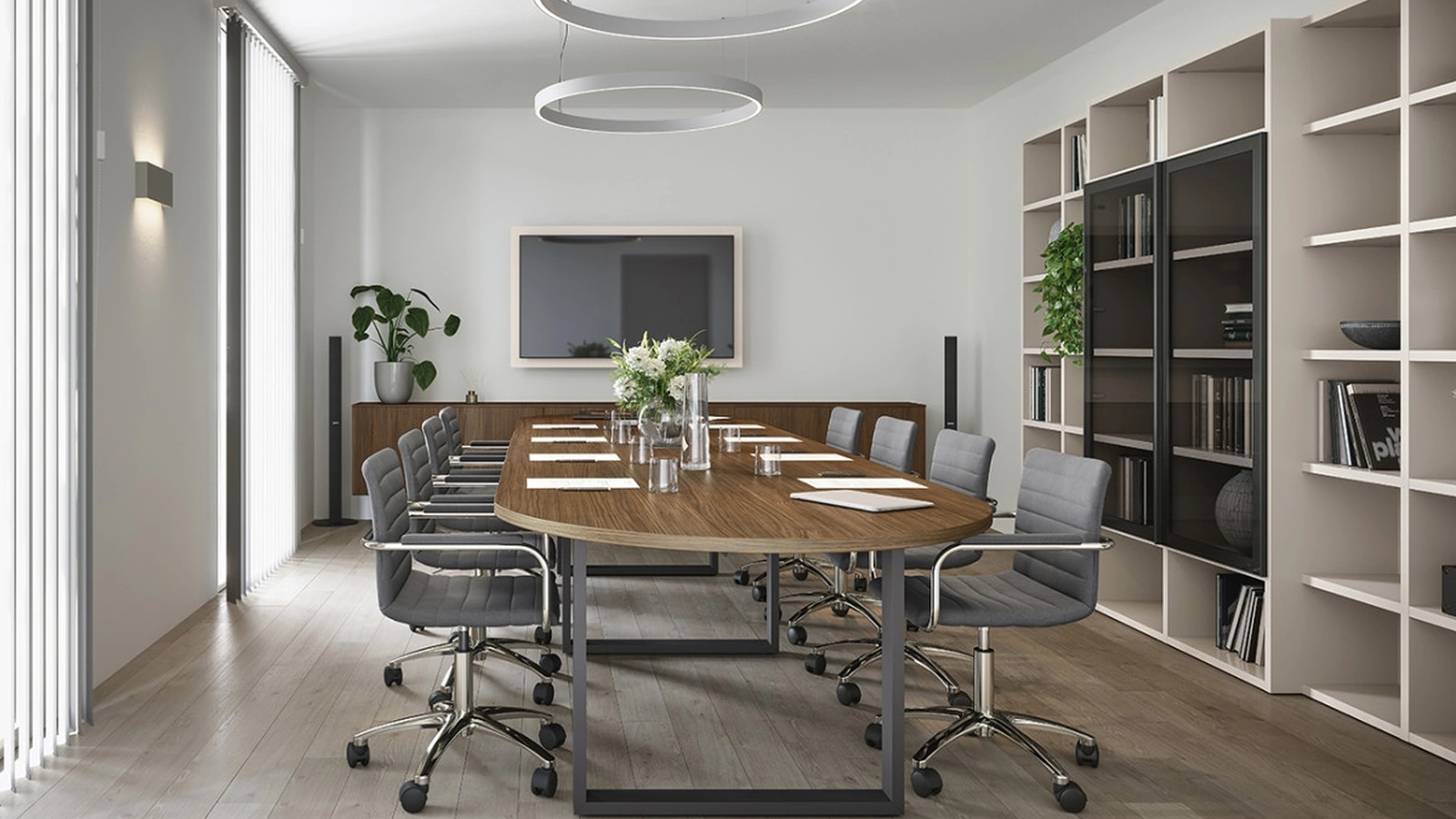 Sedia Operativa Nice in tessuto di Cinquanta3